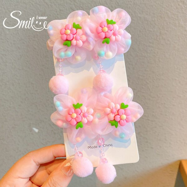 (2 PCS) IWS KARET RAMBUT ANAK PEREMPUAN /IKAT RAMBUT GAYA. KOREA/ IKAT RAMBUT FAIRY - Image 5