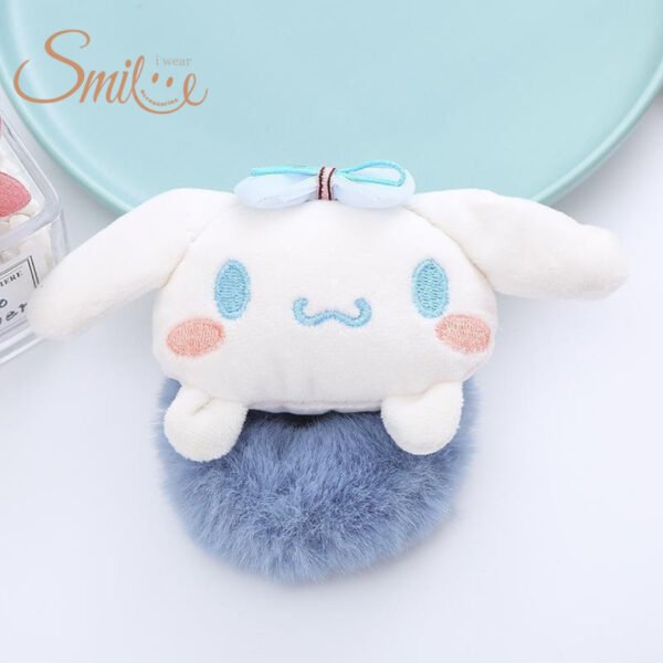 IWS IKAT RAMBUT KARAKTER SANRIO BONEKA PLUSH DOLL ANAK/SKRUNCHIE RAMBUT BONEKA SANRIO - Image 4